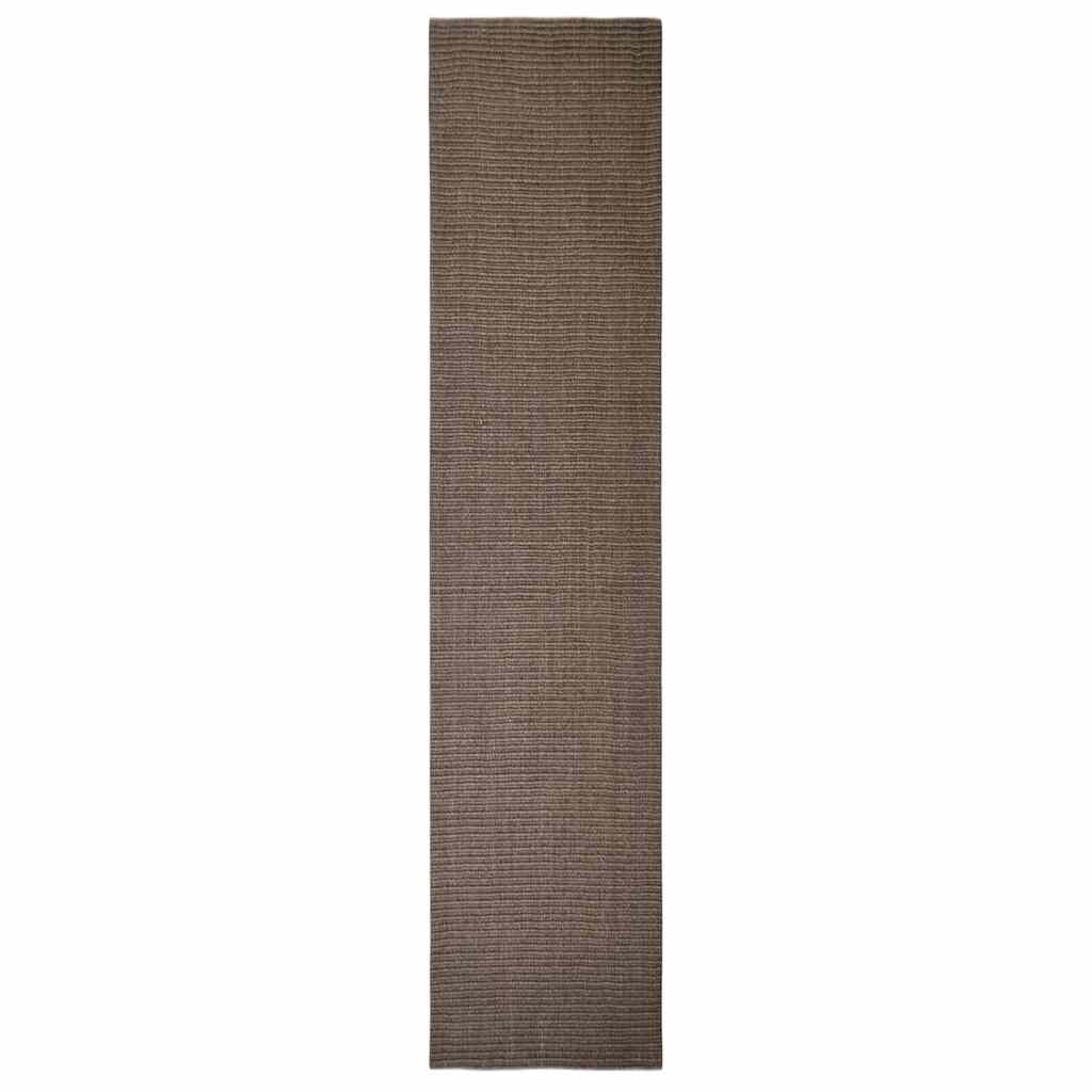 VidaXL-Teppich 66x300 cm Natursisal braun