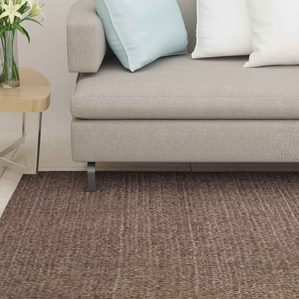 VidaXL-Teppich 66x300 cm Natursisal braun