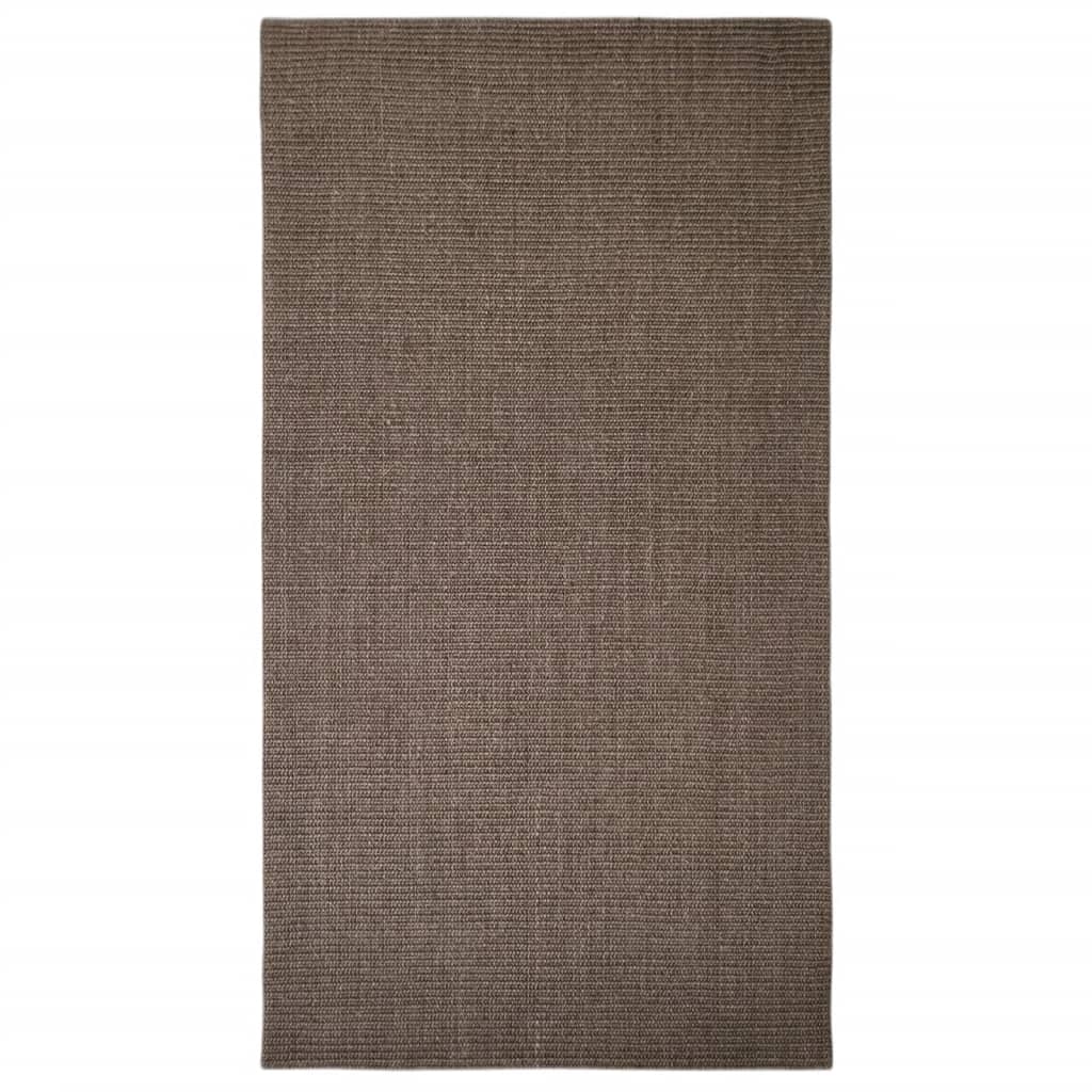 Vidaxl Rug 80x150 cm Natural Sisal Braun