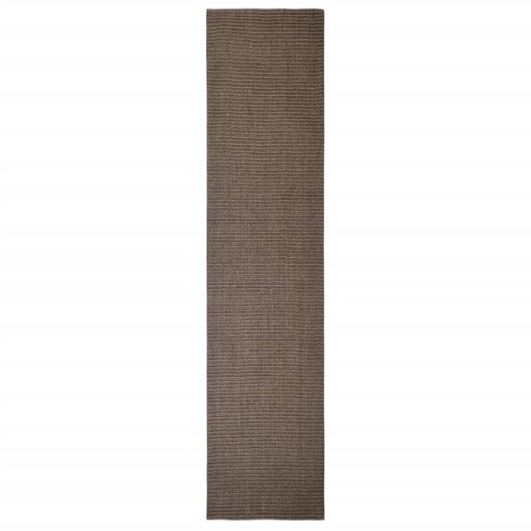 Vidaxl Rug 80x350 cm Natural Sisal Braun