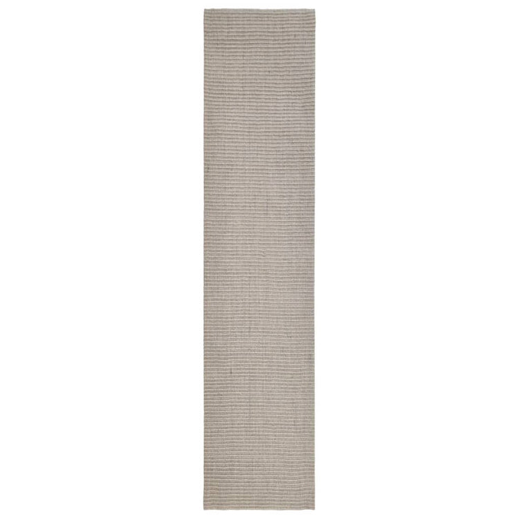Vidaxl Teppich 66x300 cm Natural Sisal Sand -Colored