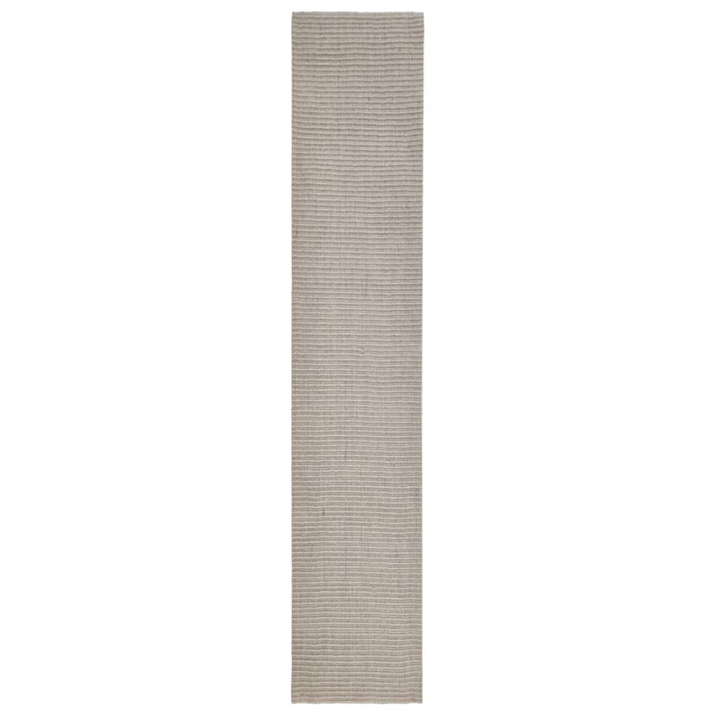 Vidaxl Teppich 66x350 cm Natural Sisal Sand -Colored