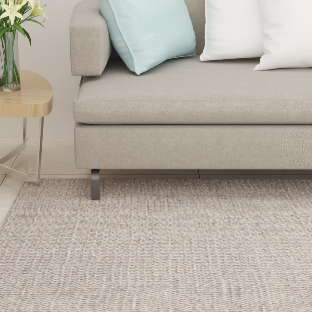 Vidaxl Rug 80x200 cm Natural Sisal Sand -Colored