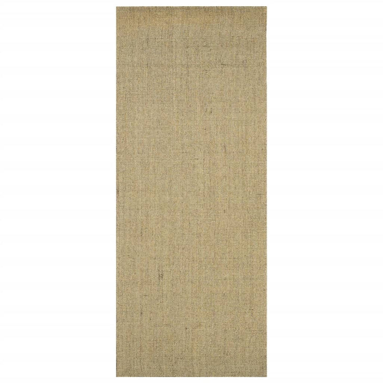 Vidaxl Rug 80x200 cm Natural Sisal Green