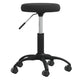 Vidaxl -Massagehocker Velvet Schwarz