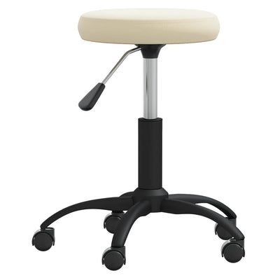 Vidaxl Massage Stuhl Velvet Cream -Colored