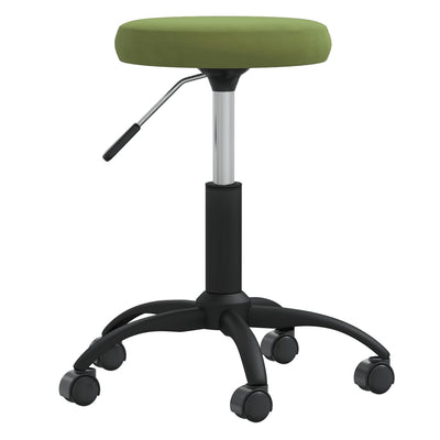 Vidaxl Massage Stuhl Velvet Hellgrün