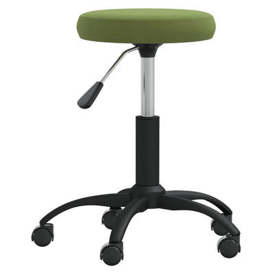 Vidaxl Massage Stuhl Velvet Hellgrün