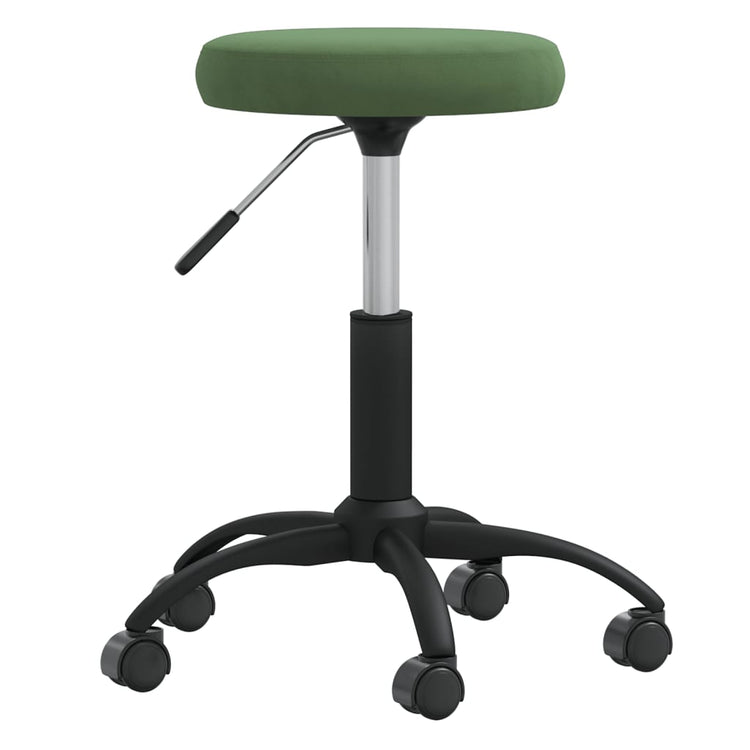 Vidaxl Massage Stuhl Velvet dunkelgrün