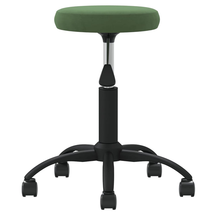 Vidaxl Massage Stuhl Velvet dunkelgrün
