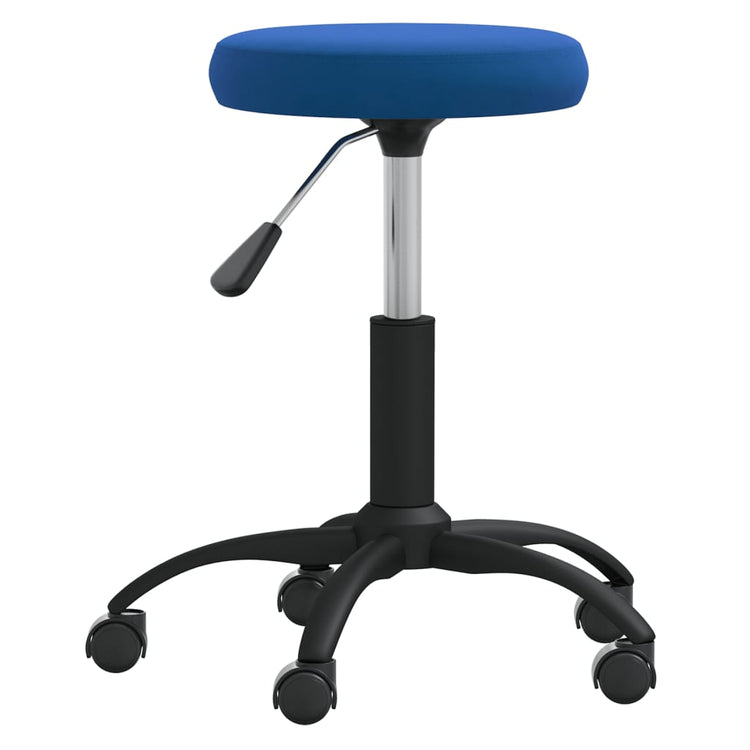 Vidaxl -Massage -Stuhl -Samtblau