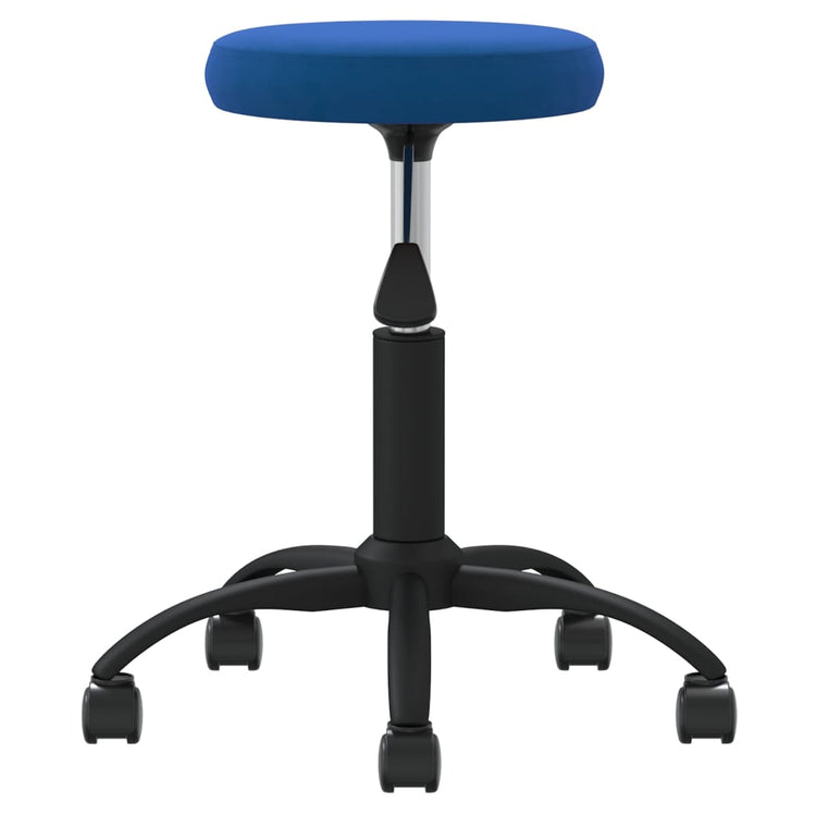 Vidaxl -Massage -Stuhl -Samtblau