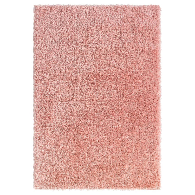 Vidaxl Teppich Shaggy High Stapel 50 mm 160x230 cm Pink