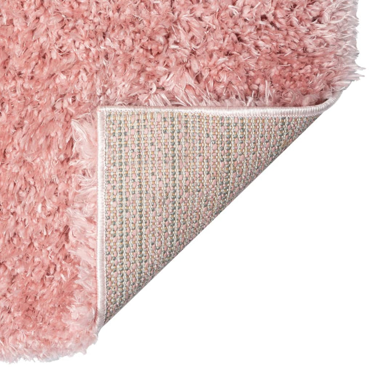 Vidaxl Teppich Shaggy High Stapel 50 mm 160x230 cm Pink