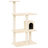 Vidaxl -Katzenmöbel mit Sisal -Kratzerpfosten 119 cm Creme -Colored