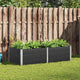 VIDAXL -Pflanzer erhöht 200x100x54 cm HKC Gray