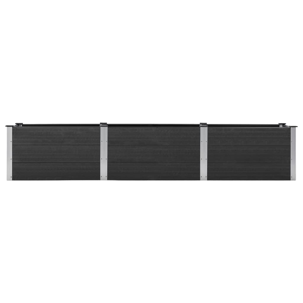 VIDAXL -Pflanzer erhöht 300x50x54 cm HKC Grau
