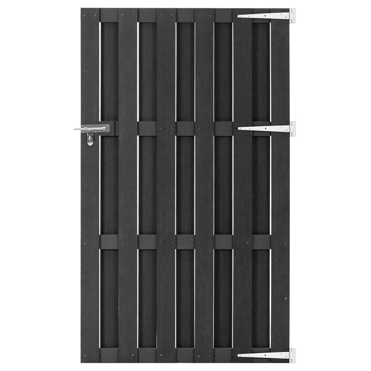Vidaxl -Port 100x180 cm HKC Grau