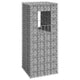 Vidaxl Schanskorf Pole 40x40x100 cm Eisen