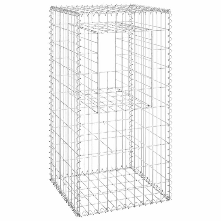Vidaxl Schanskorf Posts 2 PCs 50x50x100 cm Eisen