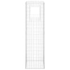 Vidaxl Schanskorf Pole 50x50x180 cm Eisen