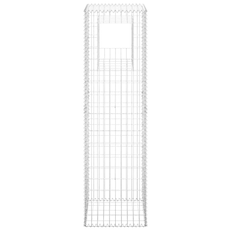 Vidaxl Schanskorf Pole 50x50x180 cm Eisen