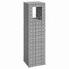 Vidaxl Schanskorf Pole 50x50x180 cm Eisen