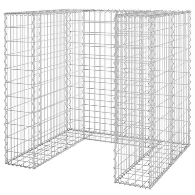 Vidaxl Schanskorf für Container 110x100x110 cm verzinkter Stahl