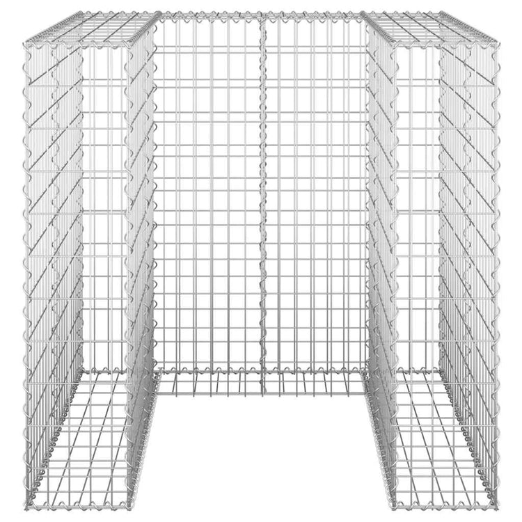Vidaxl Schanskorf für Container 110x100x110 cm verzinkter Stahl