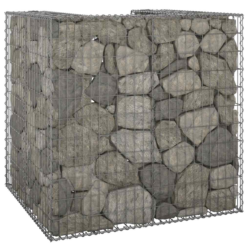 Vidaxl Schanskorf für Container 110x100x110 cm verzinkter Stahl