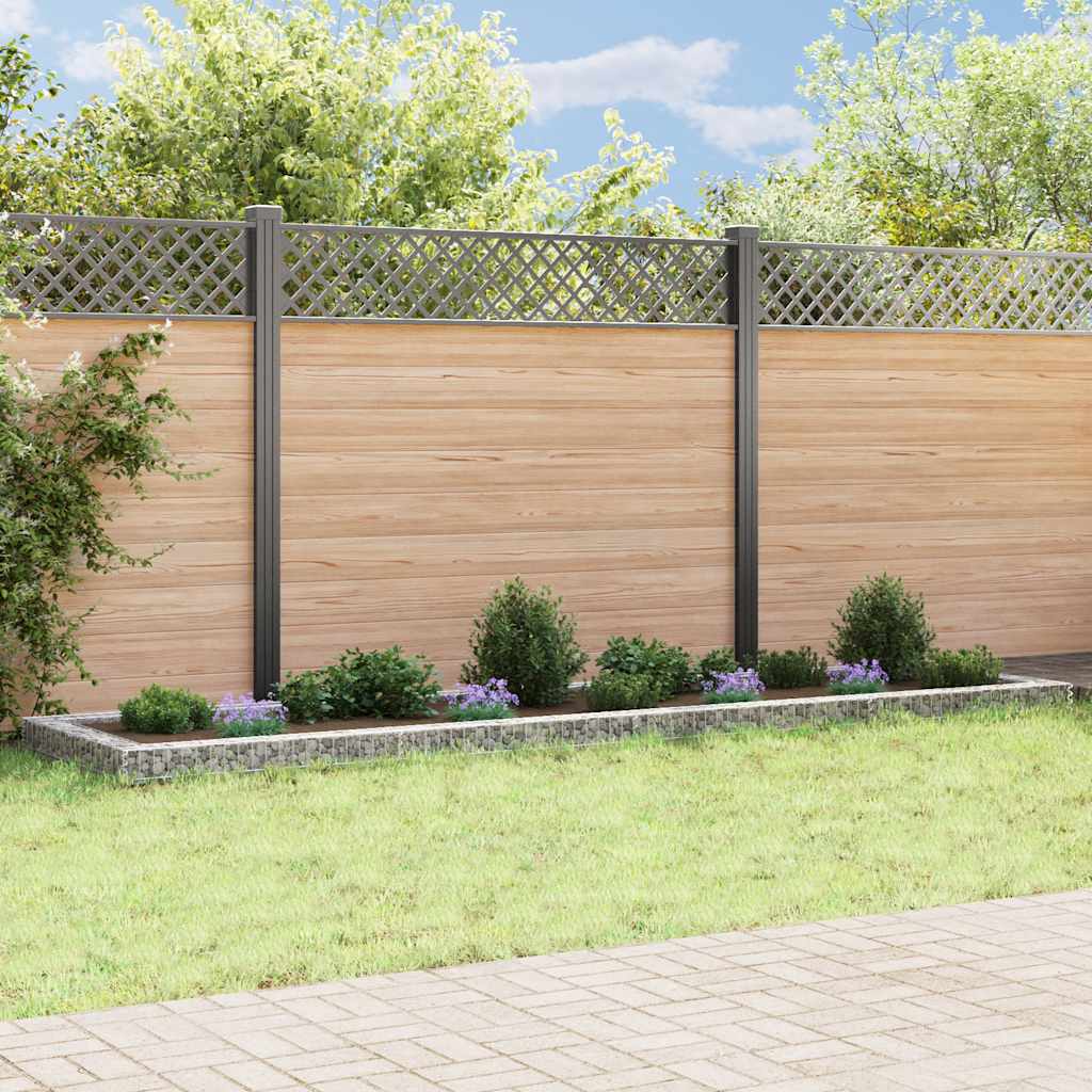 Vidaxl Gabion -Pflanzer vermehrte 400x100x20 cm verzinkter Stahl