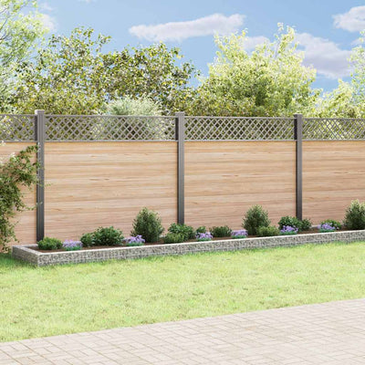 Vidaxl Gabion -Pflanzer erhöhte 800x100x20 cm verzinkter Stahl