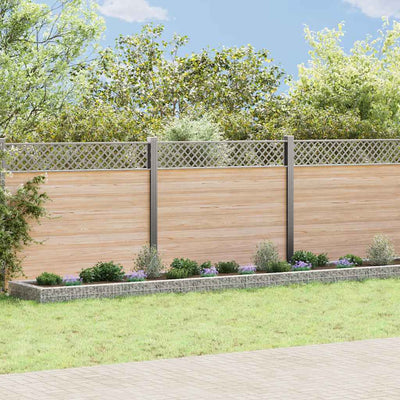 Vidaxl Gabion -Pflanzer vermehrte 1000x100x20 cm verzinkter Stahl
