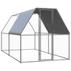 Vidaxl Chicken Coop 2x4x2 m verzinkter Stahl