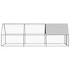 Vidaxl Chicken Coop 2x6x2 m verzinkter Stahl