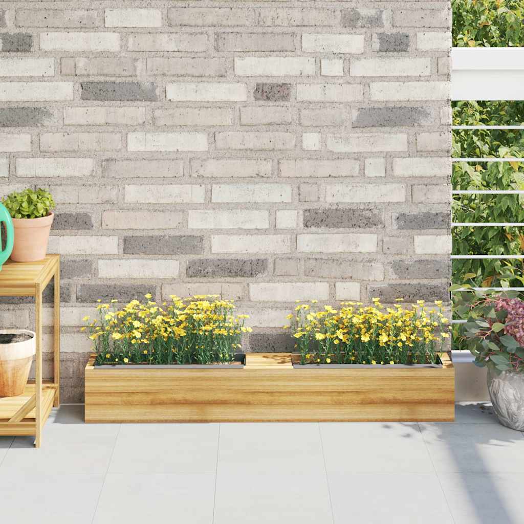 Vidaxl Blütenboxen für Europaletten 12 ST 36x13,5x9.5 cm pp grau