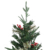 Vidaxl Weihnachtsbaum mit Kiefernkegeln 120 cm PVC und PE Green