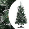 Vidaxl Kunstkerstboom mit Standard 90 cm PVC Grün und Weiß