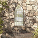 Vidaxl Garden Mirror 100x45 cm Eisensand -gelöscht