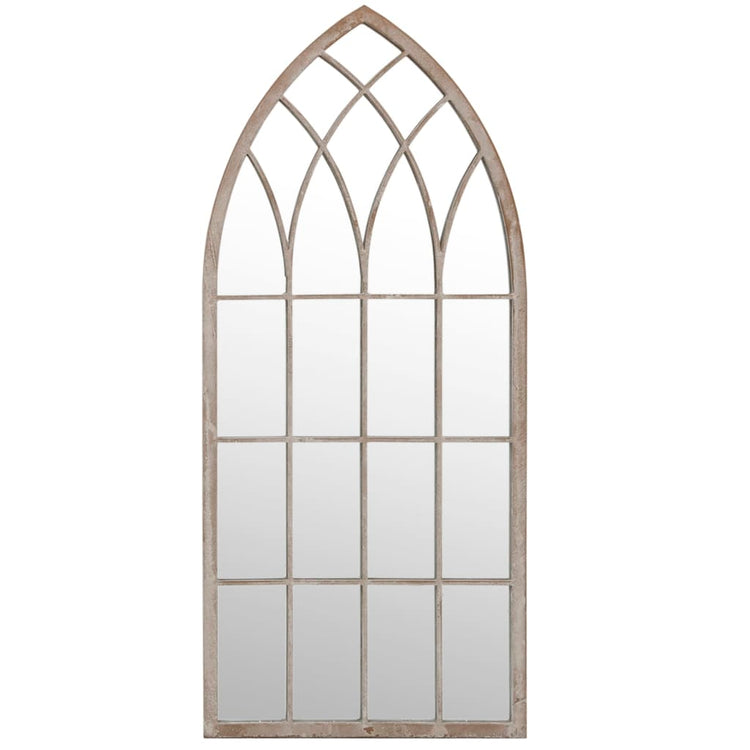Vidaxl Garden Mirror 70 x 30 cm Eisensand -gelöscht