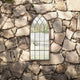 Vidaxl Garden Mirror 70 x 30 cm Eisensand -gelöscht
