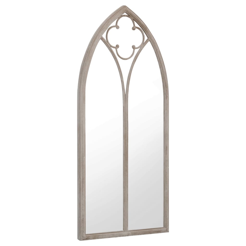 Vidaxl Garden Mirror 100x45 cm Eisensand -gelöscht