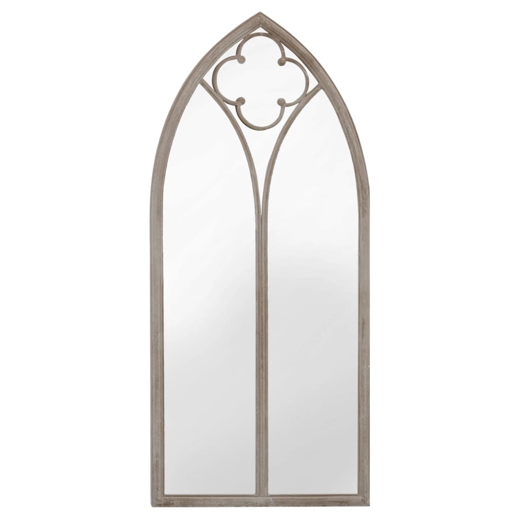 Vidaxl Garden Mirror 100x45 cm Eisensand -gelöscht