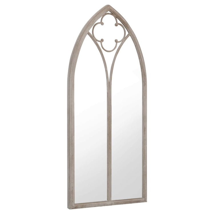 Vidaxl Garden Mirror 70 x 30 cm Eisensand -gelöscht
