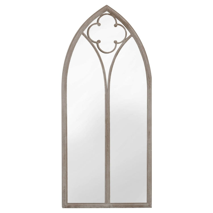 Vidaxl Garden Mirror 70 x 30 cm Eisensand -gelöscht