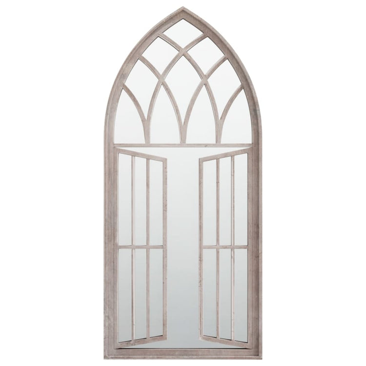 Vidaxl Garden Mirror 100x45 cm Eisensand -gelöscht