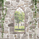 Vidaxl Garden Mirror 100x45 cm Eisensand -gelöscht