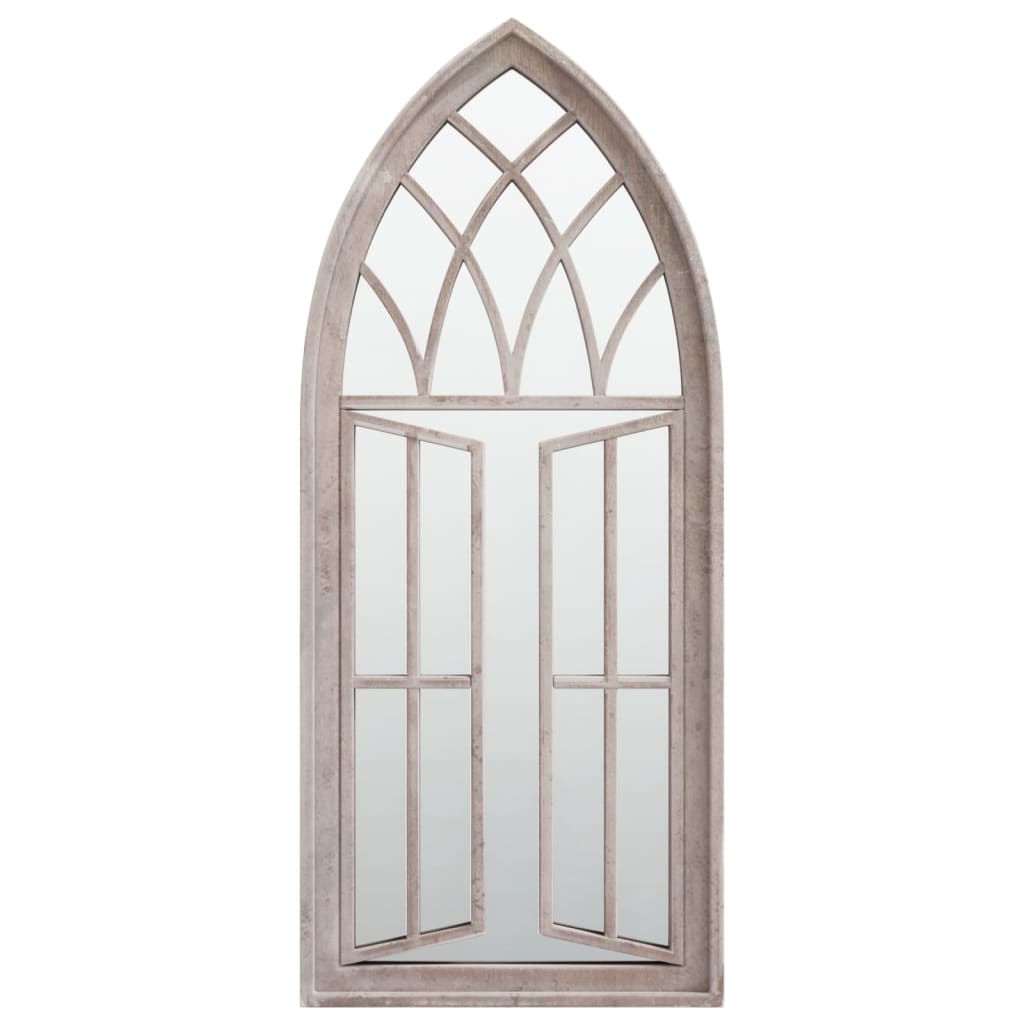 Vidaxl Garden Mirror 70 x 30 cm Eisensand -gelöscht