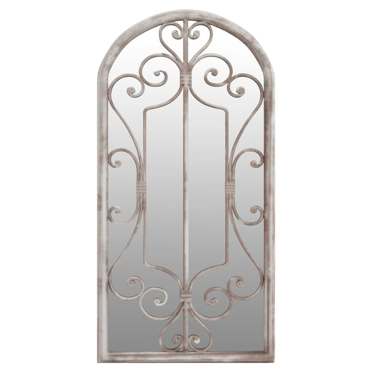 Vidaxl Garden Mirror 70 x 30 cm Eisensand -gelöscht