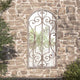 Vidaxl Garden Mirror 70 x 30 cm Eisensand -gelöscht